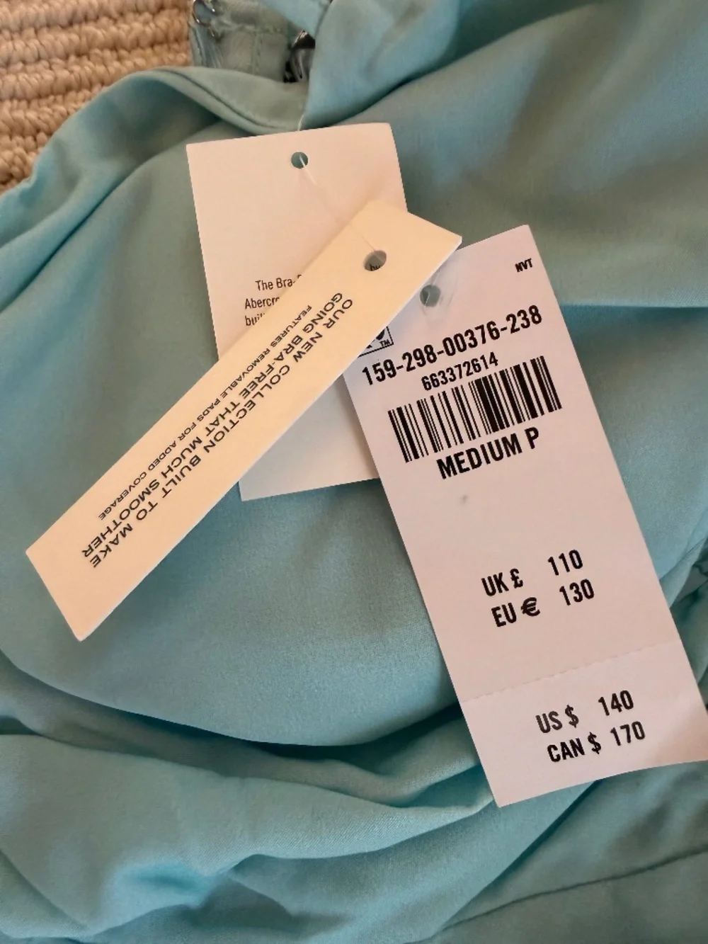 NWT Abercrombie ombré maxi M